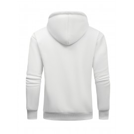 Men's & Women's Awesome Like My Daughter Print Hooded Sweatshirt - Cozy Fall/Winter Casual Streetwear Hoodie with Pockets, Machine Washable Pullover Sweater for Fathers & Matching Outfits (Regular Fit)