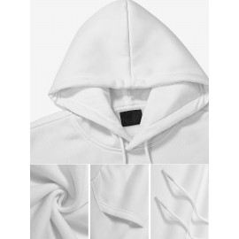 Men's & Women's Awesome Like My Daughter Print Hooded Sweatshirt - Cozy Fall/Winter Casual Streetwear Hoodie with Pockets, Machine Washable Pullover Sweater for Fathers & Matching Outfits (Regular Fit)