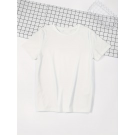 Men's Casual Graphic T-Shirt - Vibrant Red 