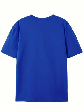 Funny Brainrot Mens T-Shirt | Crew Neck, Medium Stretch Fabric, Print Pattern, Suitable for All Seasons and Various Occasions