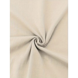 Men's Black 100% Cotton Short Sleeve T-Shirt - Loose Fit Summer Casual Crew Neck Tee with Breathable Fabric, Classic Round Neck & Relaxed Style for Casual Attire, Machine Washable Top