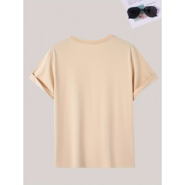 Men's Summer Fashion Graphic Tee - 