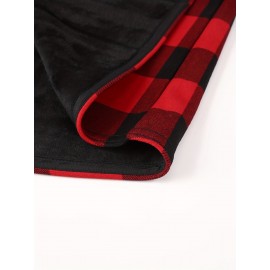 Men's Winter Warm Fleece-Lined Flannel Shirt - Thick Multi-Pocket Plaid Button- Collar Shirt, Wrinkle-Resistant Casual Office & Outdoor Wear, Cozy Long Sleeve for home (Hand Washable) - Regular Fit Fall/ Winter Clothing