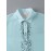 Men'S Floral Print Ethnic Floral Shirt - Light Blue Short Sleeve Button-Up with Intricate White & Green Floral Design, Vintage-Inspired Summer Casual Wear, Non-Stretch Fabric, Perfect for Beach or Vacation, Beach Attire, Vacation Style, Elegant Lapel Collar, Nonstretch Fabric, Men Shirt Short Sleeve, Shirt For Men, Men Shirt, Men Clothe, Shirt For Men Stylish