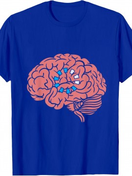 Funny Brainrot Mens T-Shirt | Crew Neck, Medium Stretch Fabric, Print Pattern, Suitable for All Seasons and Various Occasions